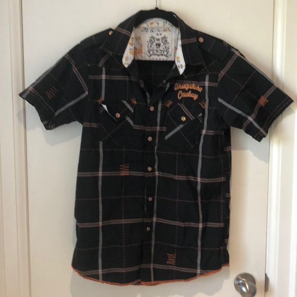 For Him UK London, snap up shirt - Picture 1 of 11